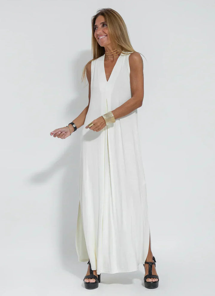Selvina Verfijnde Jumpsuit met V-hals