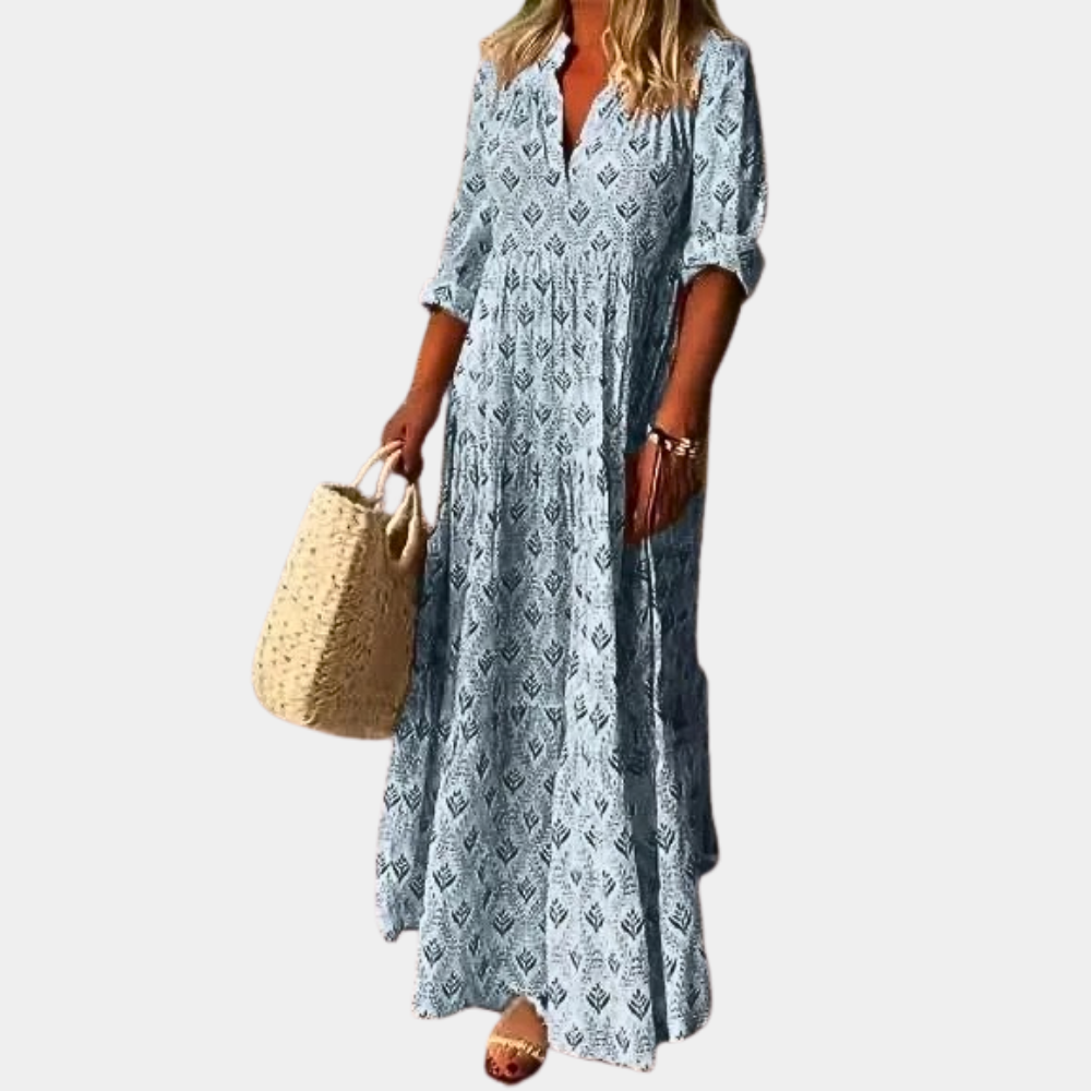 Nora Stijlvolle Maxi Jurk