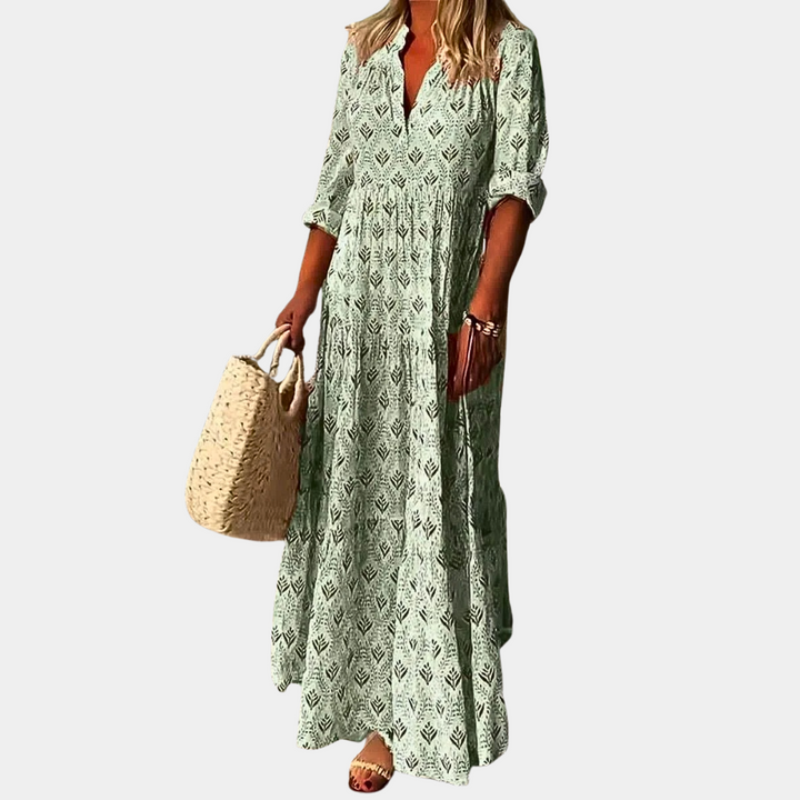 Nora Stijlvolle Maxi Jurk