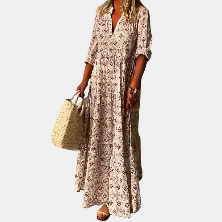 Nora Stijlvolle Maxi Jurk