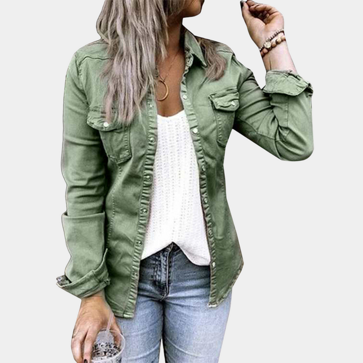 Charlise Elegante Blouse met Zakken