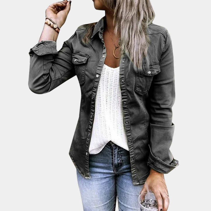 Charlise Elegante Blouse met Zakken