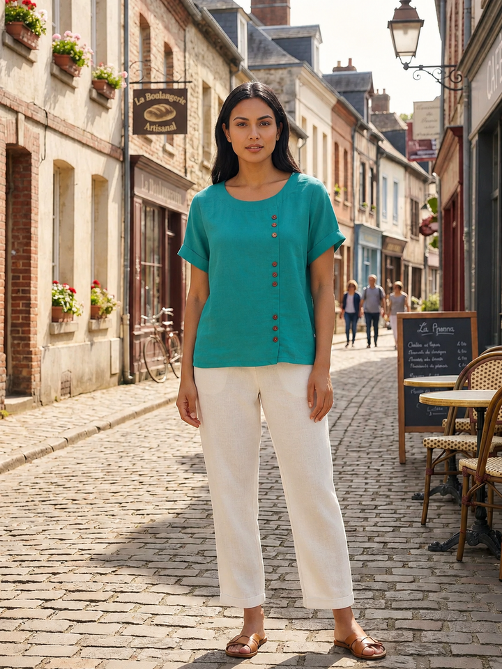 Foreen Relaxte Top met Ronde hals