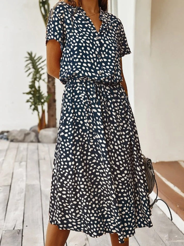 Florine Tijdloze Midi Jurk