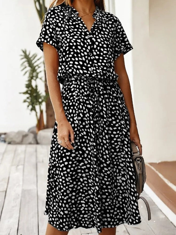 Florine Tijdloze Midi Jurk