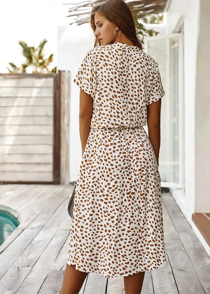 Florine Tijdloze Midi Jurk