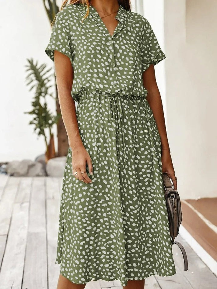 Florine Tijdloze Midi Jurk