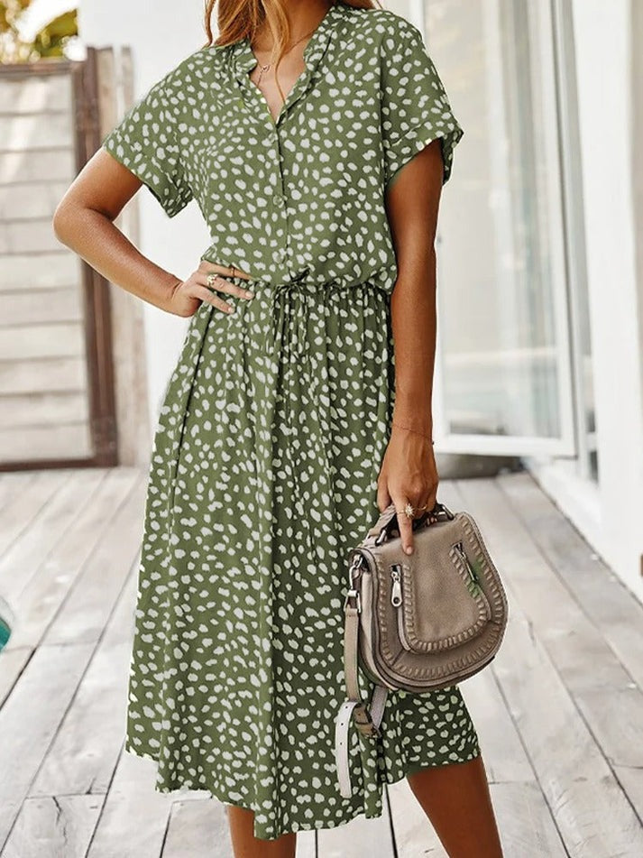 Florine Tijdloze Midi Jurk