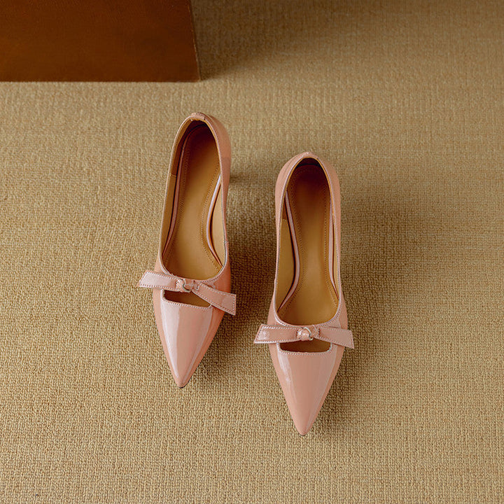 Rosalind Elegante Hakken met Strikdetail