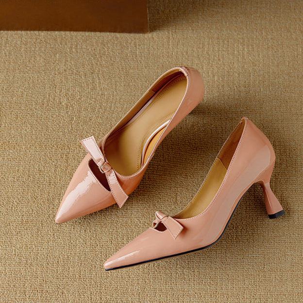 Rosalind Elegante Hakken met Strikdetail