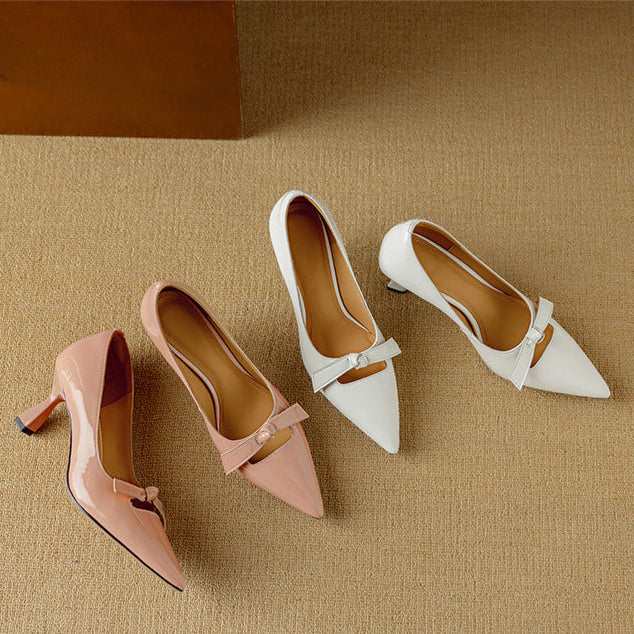 Rosalind Elegante Hakken met Strikdetail