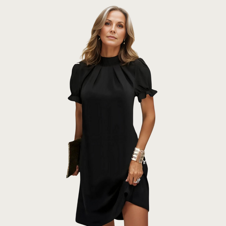 Lotte Getailleerde Midi Jurk