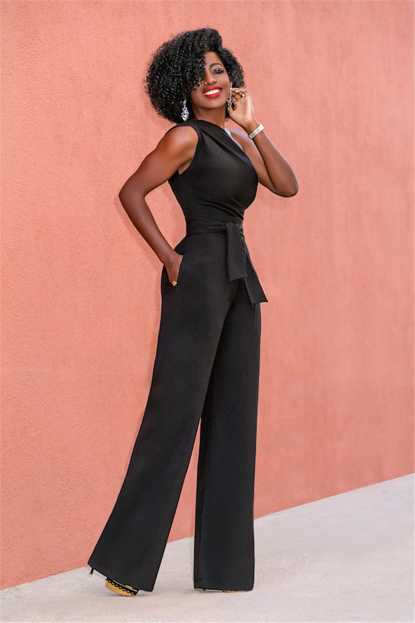 Elvira Verfijnde Jumpsuit met Kant