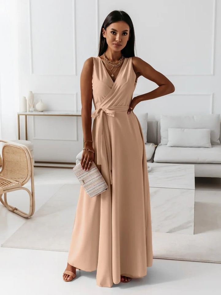 Hailey Stijlvolle Maxi Jurk met Wikkeldetail