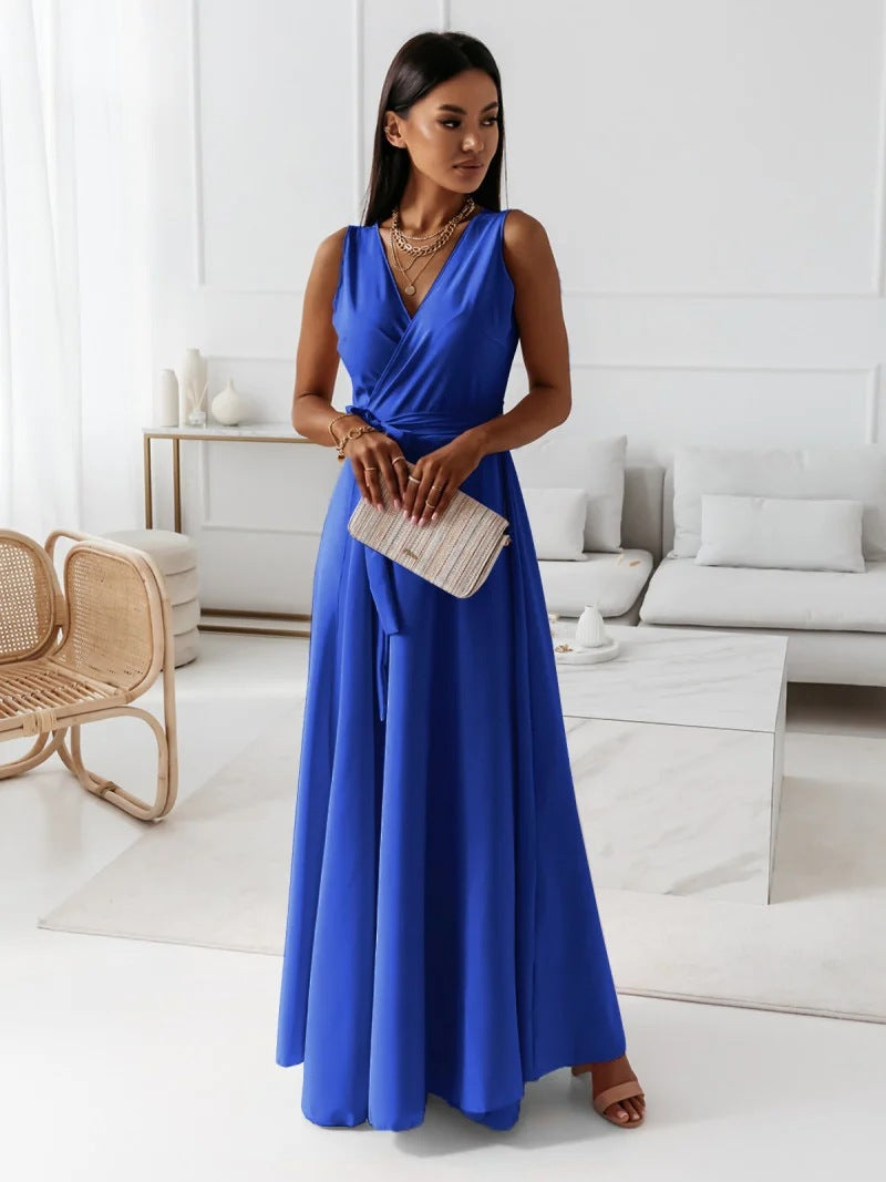 Hailey Stijlvolle Maxi Jurk met Wikkeldetail