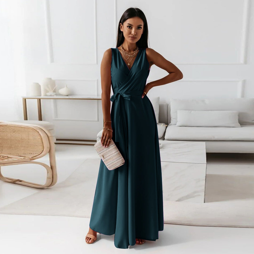 Hailey Stijlvolle Maxi Jurk met Wikkeldetail