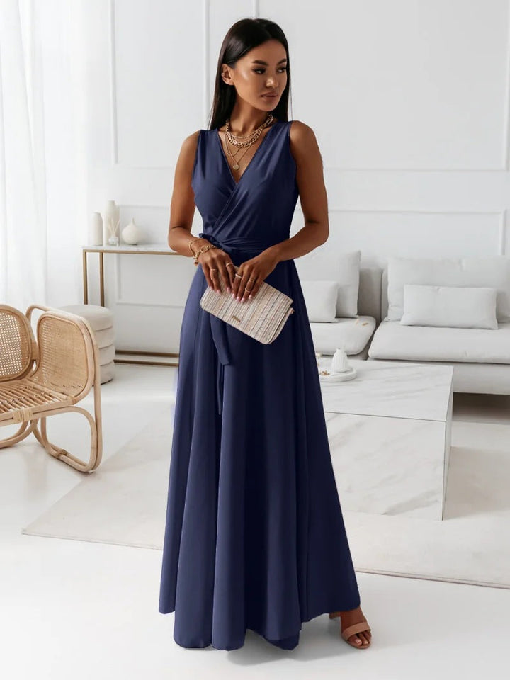Hailey Stijlvolle Maxi Jurk met Wikkeldetail