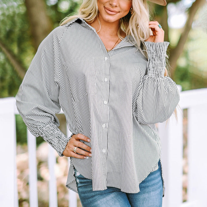 Skye Relaxte Blouse met Streepdessin