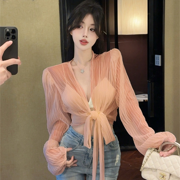 Bylle Verfijnde Blouse met V-hals