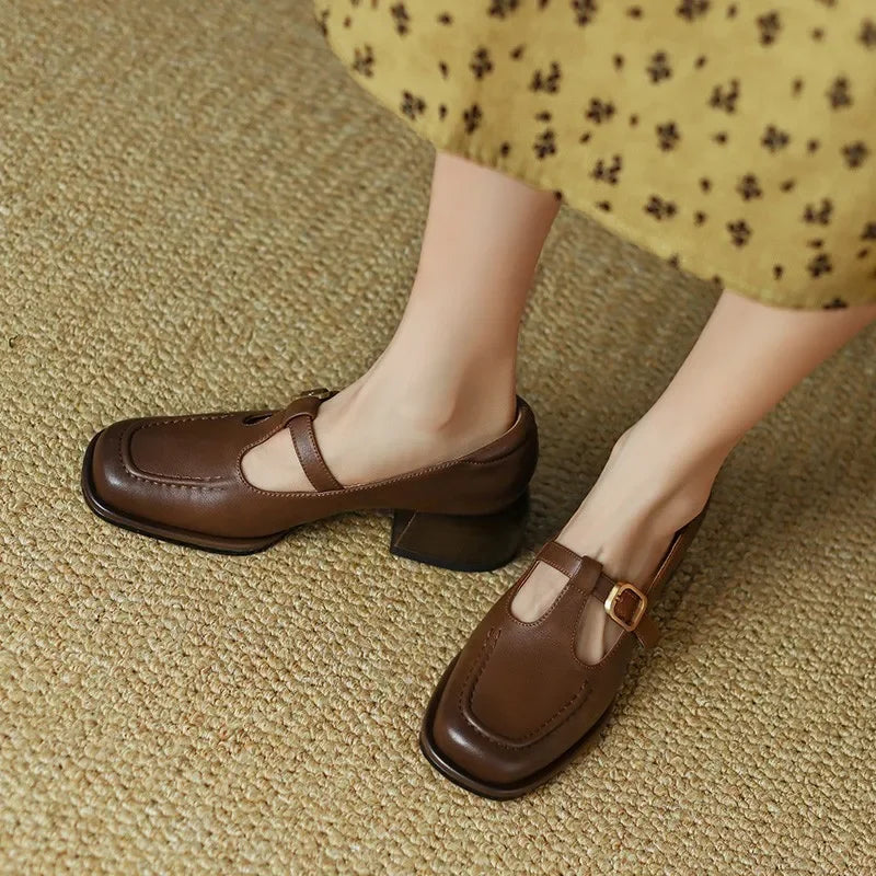 Wren Stijlvolle Schoenen met Blokhak van 5 cm