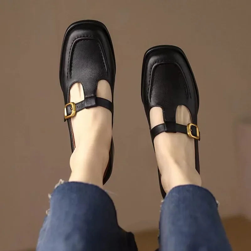 Wren Stijlvolle Schoenen met Blokhak van 5 cm