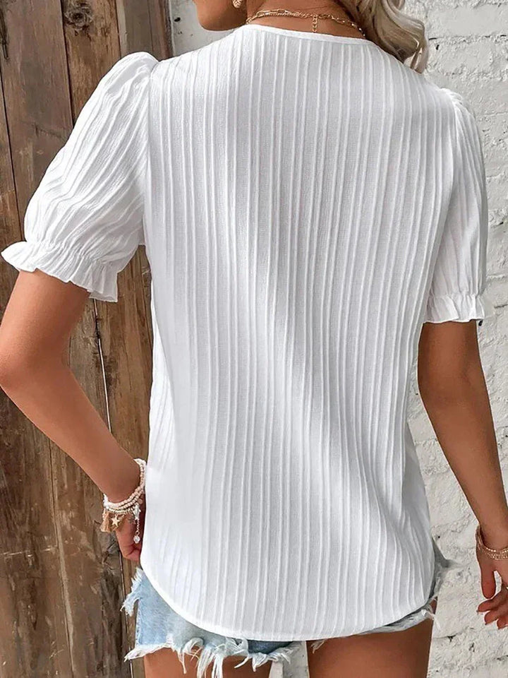 Bea Stijlvolle Blouse met Kant