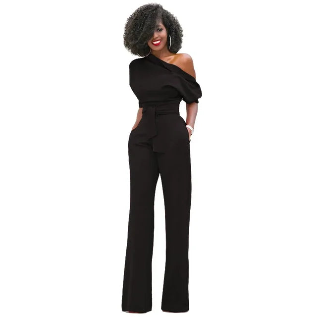 Dalina Wijde Jumpsuit