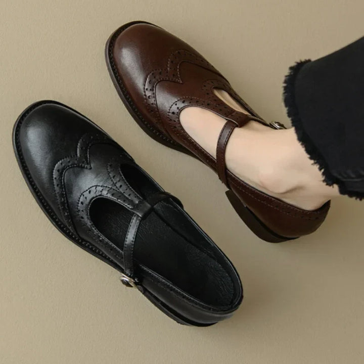 Vivian Comfortabele Schoenen met Blokhak