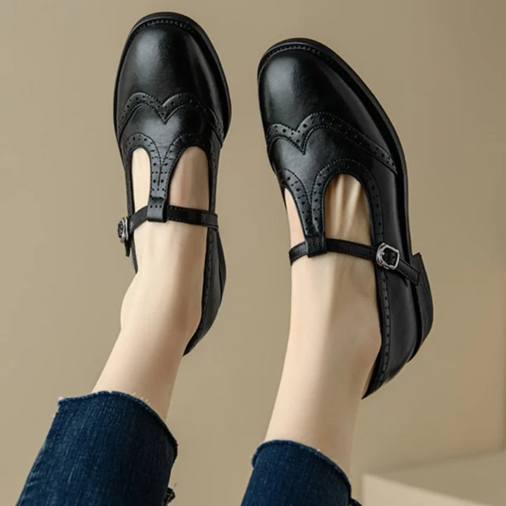 Vivian Comfortabele Schoenen met Blokhak