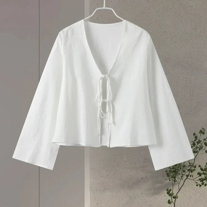 Giorgia Elegante Blouse met V-hals