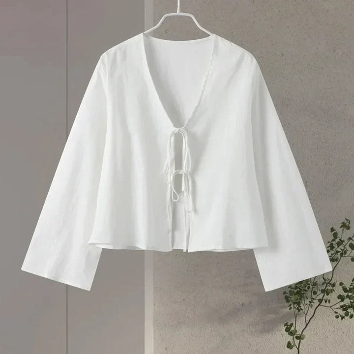 Giorgia Elegante Blouse met V-hals