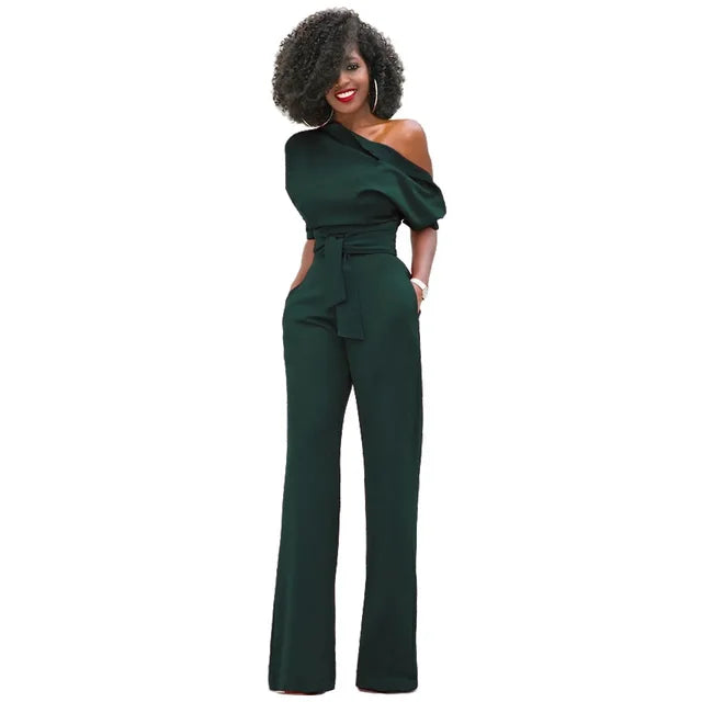 Dalina Wijde Jumpsuit