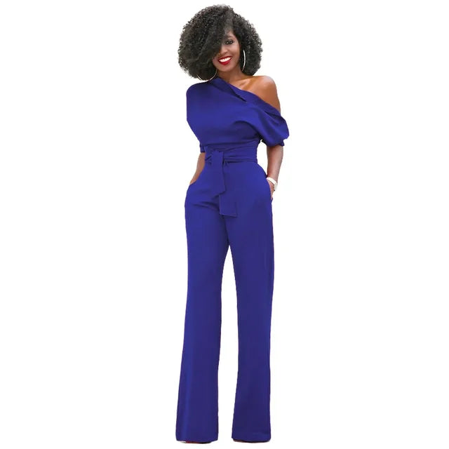 Dalina Wijde Jumpsuit