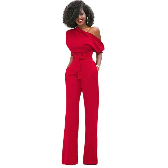 Dalina Wijde Jumpsuit