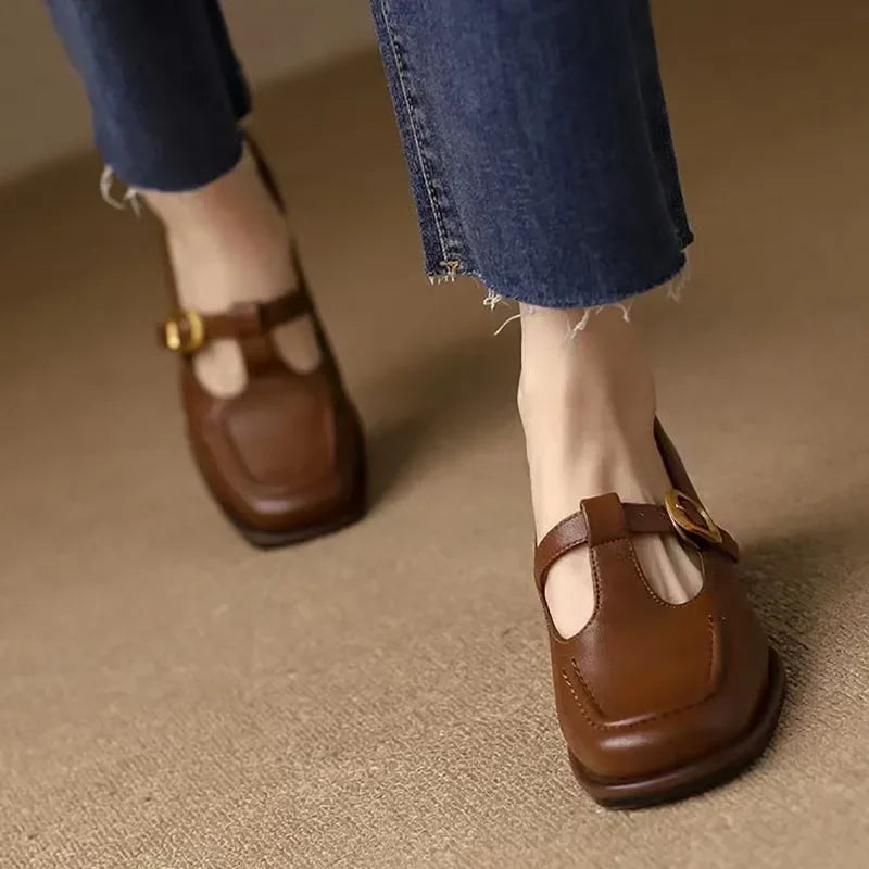 Wren Stijlvolle Schoenen met Blokhak van 5 cm