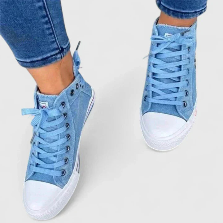 Freya Comfortabele Sneakers met Ritssluiting