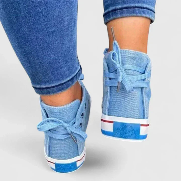 Freya Comfortabele Sneakers met Ritssluiting
