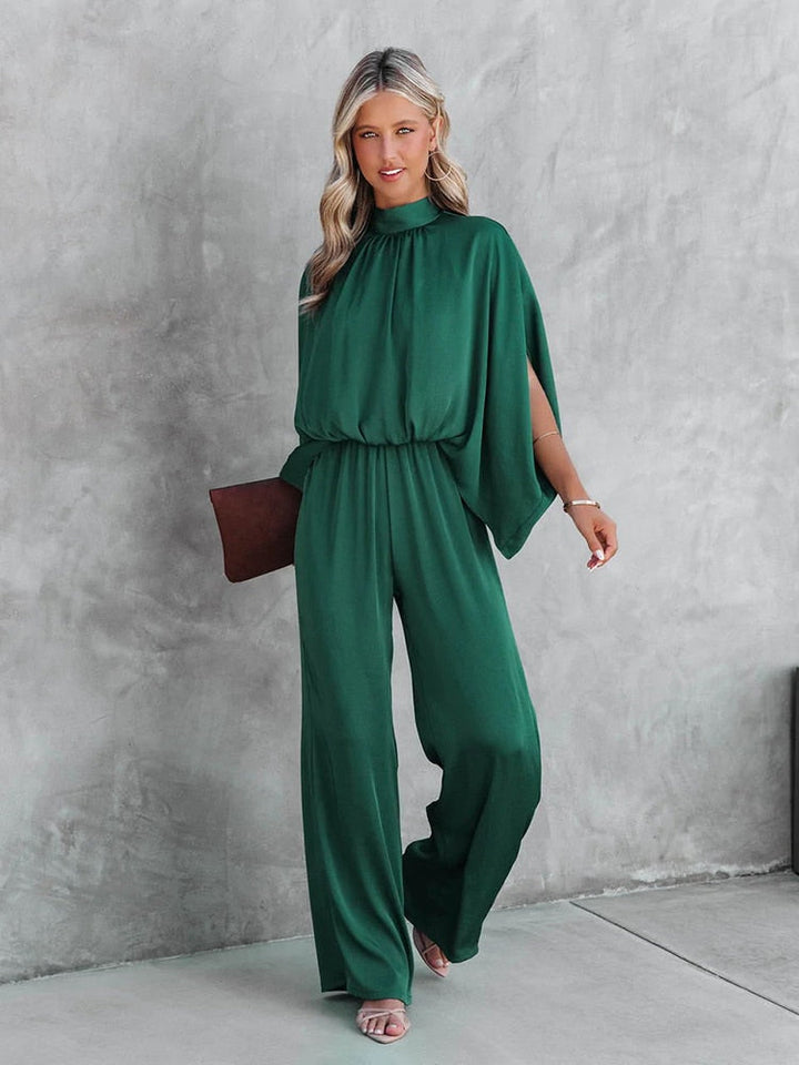 Noélie Elegante Jumpsuit met Hoge hals