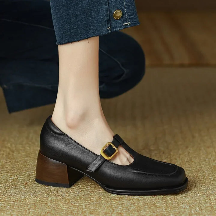 Wren Stijlvolle Schoenen met Blokhak van 5 cm