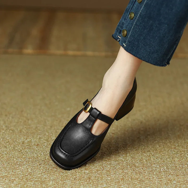 Wren Stijlvolle Schoenen met Blokhak van 5 cm