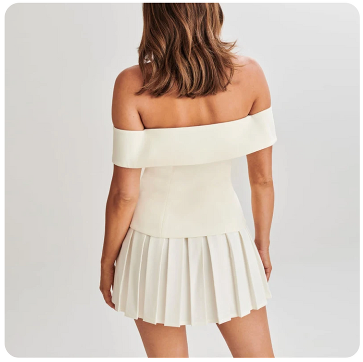 Florise Stijlvolle Set met Knoopdetails