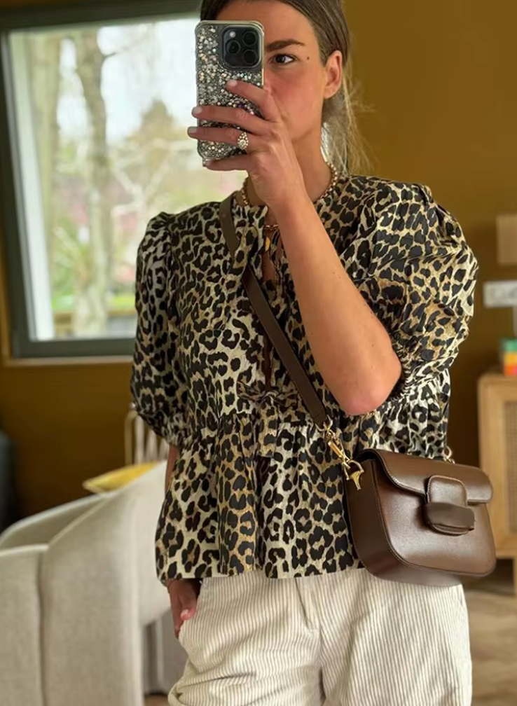 Gisou Elegante Top met Streepdessin