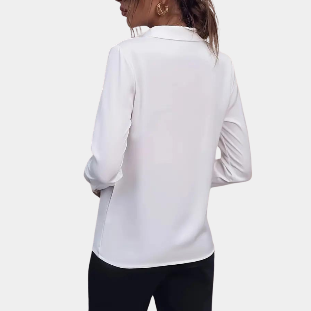 Elodie Getailleerde Blouse