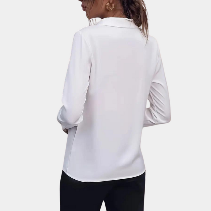 Elodie Getailleerde Blouse
