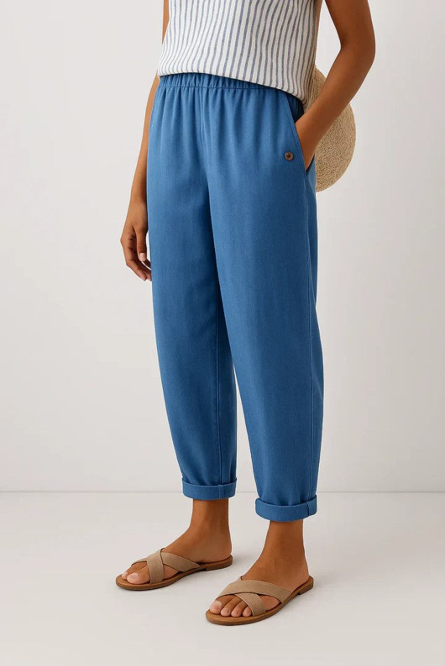 Dames Zomerbroek met Koordsluiting