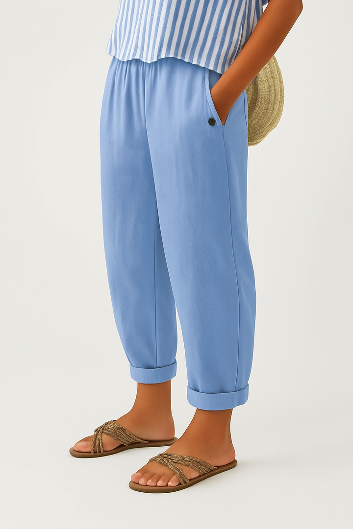 Dames Zomerbroek met Koordsluiting