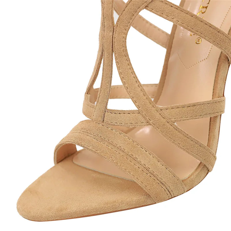 Islina Comfortabele Sandalen met 11 cm hak