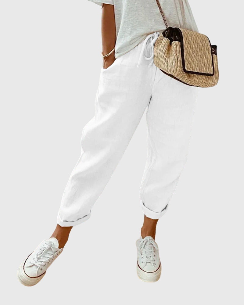 Reina Tijdloze Broek met Zakken