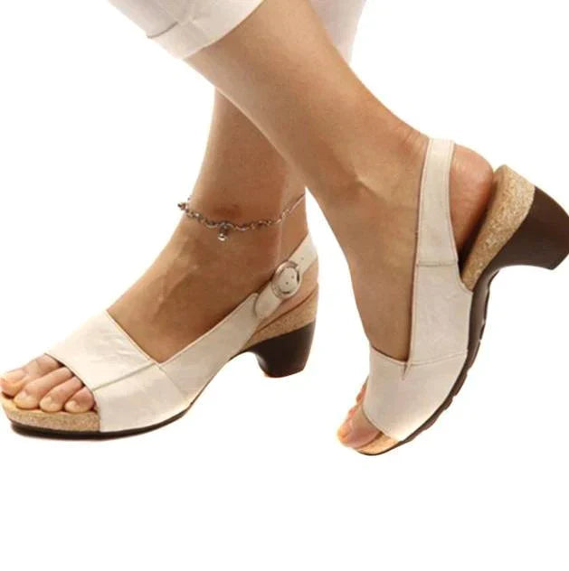 Adrianna Comfortabele Sandalen met Blokhak