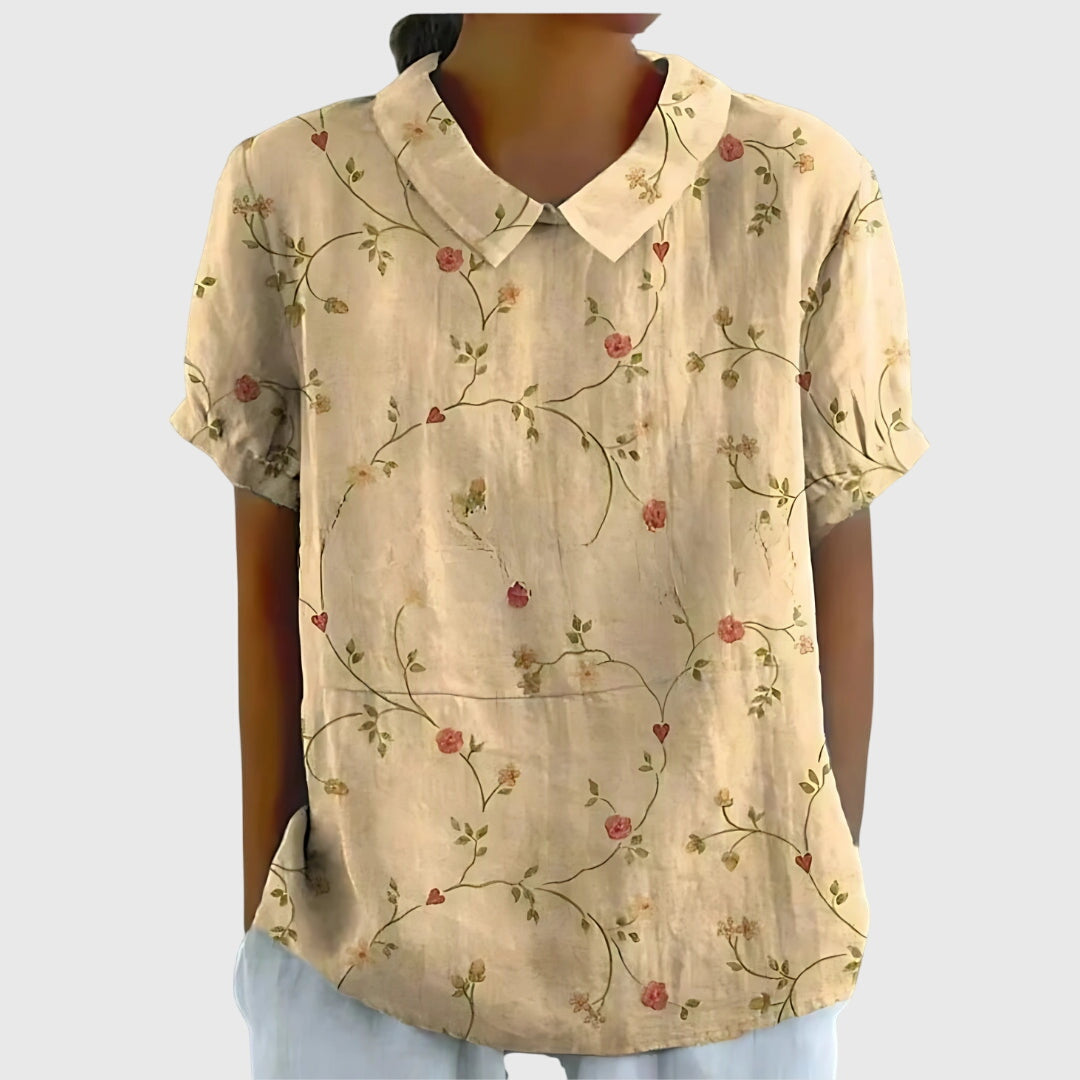 Jenna Stijlvolle Blouse met Bloemenprint